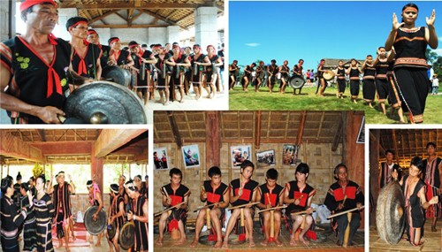 Spectacle de gongs à Kon Tum - ảnh 1